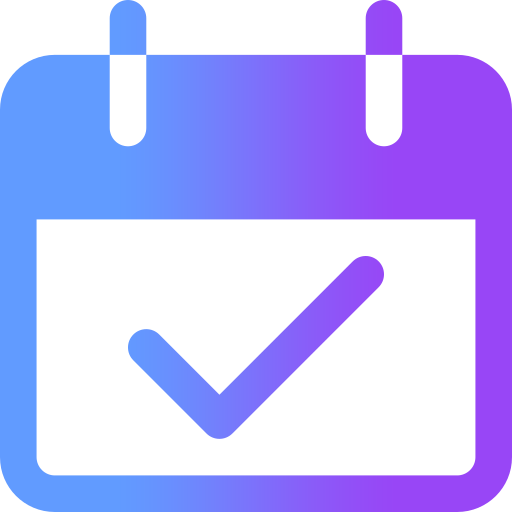 calendar with check mark