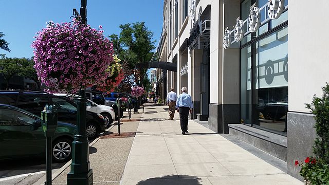 Birmingham MI downtown