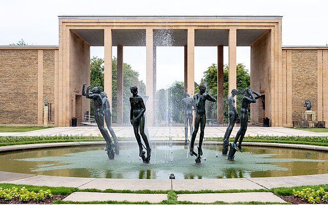 Bloomfield Hills, MI is home to Cranbrook, a gorgeous educational institution including this art museum.